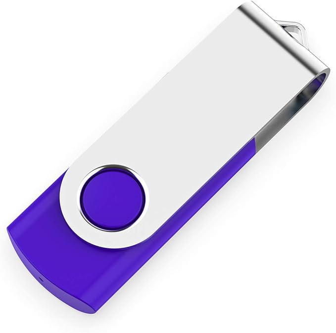 KOOTION 5 Pack 4GB USB Flash Drive Thumb Drive USB Drive 4 GB Jump Drive Memory Stick Pen Drive(5 Colors: Black Blue Green Purple Red)