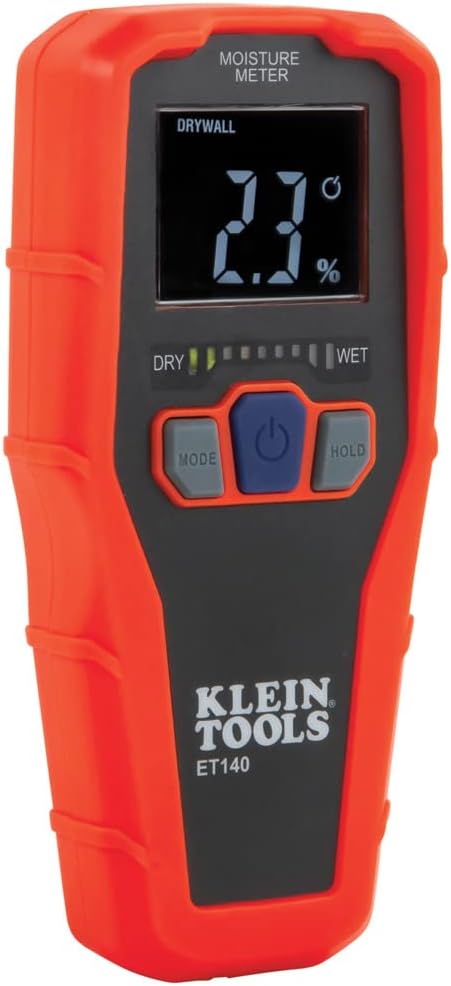 FLIR ONE Gen 3 - iOS - Thermal Camera for Smart Phones - with MSX Image Enhancement Technology & Klein Tools ET140 Pinless Moisture Meter for Non-Destructive Moisture Detection