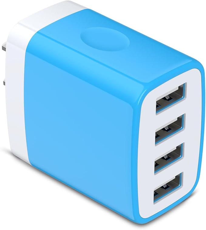 USB Cube Samsung Charging Block for Samsung Galaxy A17 5G A16 A56 A36 A26 A15 A55 A35 A25 A03s S26 Ultra S25 FE S24 S23 Z Flip 5 Z Fold 5,Multi Plug for iPhone 17e 17 16 15 Pro Max 14 13 12,Pixel 10a