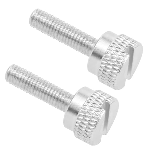 M5 Handle Thumb Screws Portable Stainless Mounting Adapter Compatible with GoPro Hero 9 Max 8 7 6 5 4 Action Cameras (2 Pairs)