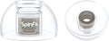 SpinFit Omni for True Wireless Earbuds & IEMs - XL - Patented Silicone Eartips for Replacement (1 Pair) (3.7 mm Nozzle Dia.)