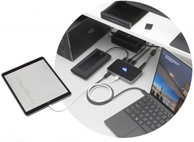 OWC Thunderbolt HUB with 4 X Thunderbolt 4 and 1 X USB-A