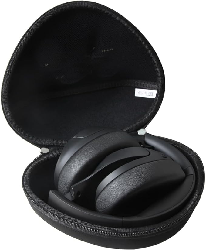 Hermitshell Hard Travel Case for BERIBES/TOZO HT3 / TOZO HT2 Hybrid Active Noise Cancelling Headphones (Black)