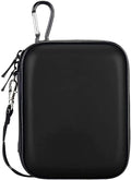 Lacdo Hard Drive Carrying Case for Seagate Portable/Seagate One Touch/Game Drive for PS5 / Ultra Touch Portable External Hard Drive HDD 1TB 2TB 4TB 5TB USB 3.0 Shockproof Travel Bag, Full Black