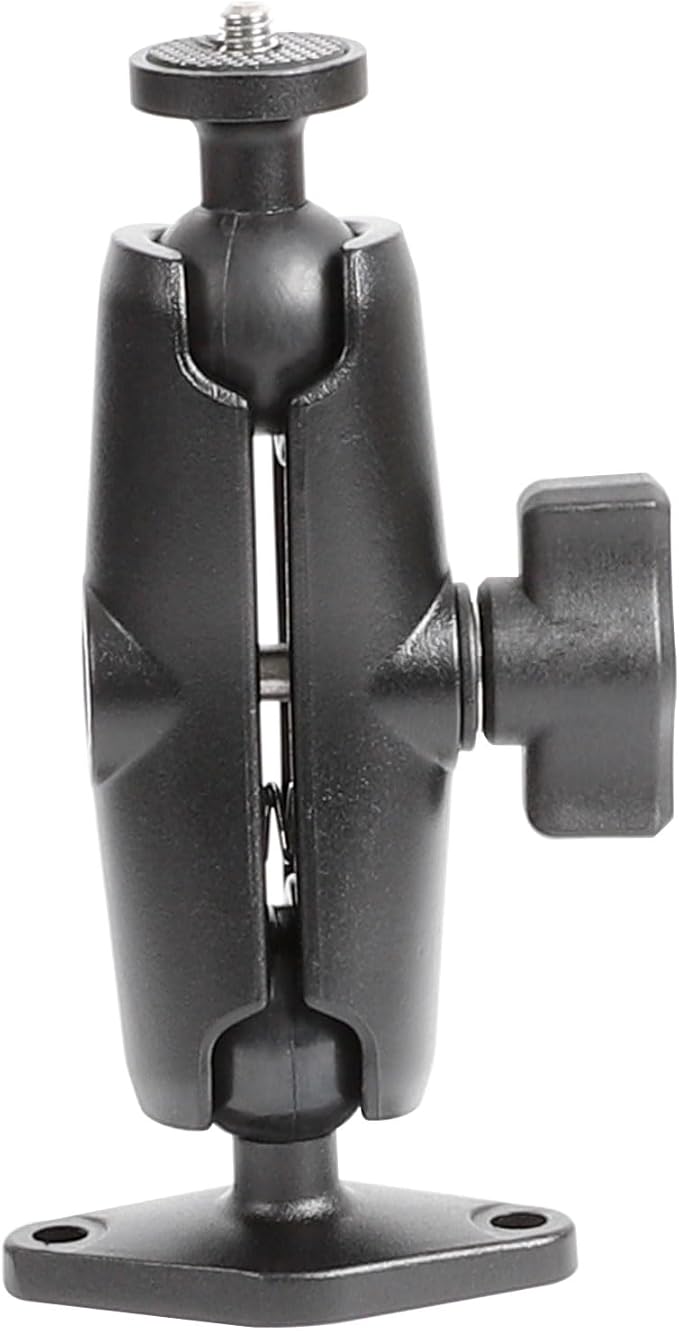 xik 1/4"-20 Thread Camera Mount Holder for Wall/Desk/Car/Boat,AMPS Standard Hole Installation，Fits DSLR, CCTV, Action Cam, Projector, Security Camera