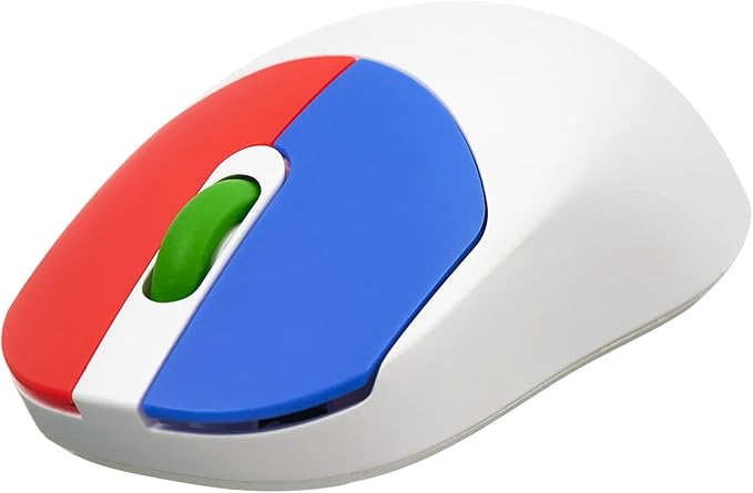 Clevy Kids Mouse - Colorful Ergonomic Bluetooth Computer and Laptop Kids Mouse for School and Home Computer Use - Wireless Children Friendly - Compatible with Windows, macOS, Chromebook