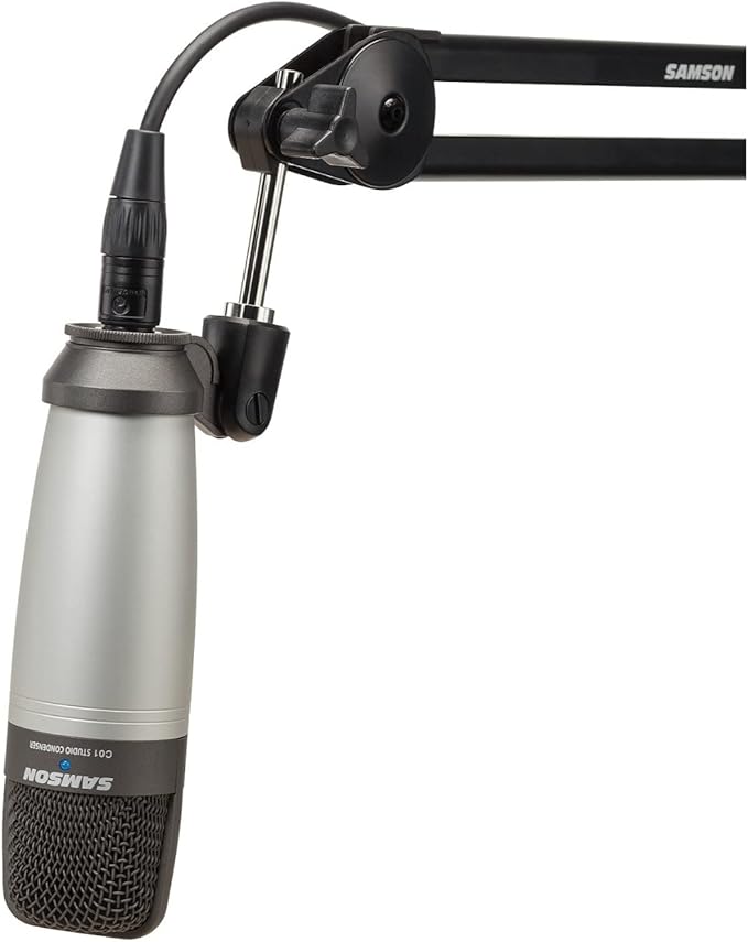 Samson C01 Studio Condenser Recording Microphone Mic w/Large Diaphragm