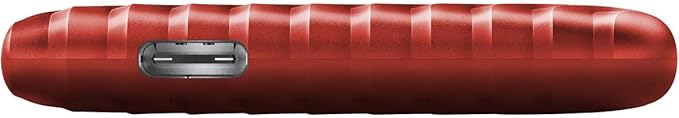 Western Digital 2TB My Passport SSD Portable External Solid State Drive, Red, Sturdy and Blazing Fast, Password Protection with Hardware Encryption - WDBAGF0020BRD-WESN