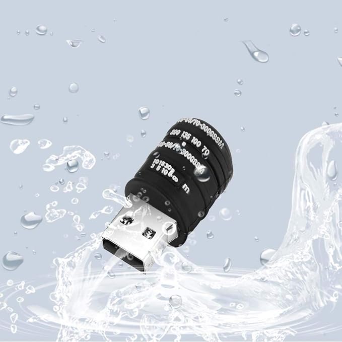 USB Flash Drive, 8GB / 16GB / 32GB USB2.0 Cute Shape USB Memory Stick Date Storage Pendrive Thumb Drives (32GB, Mini Camera)