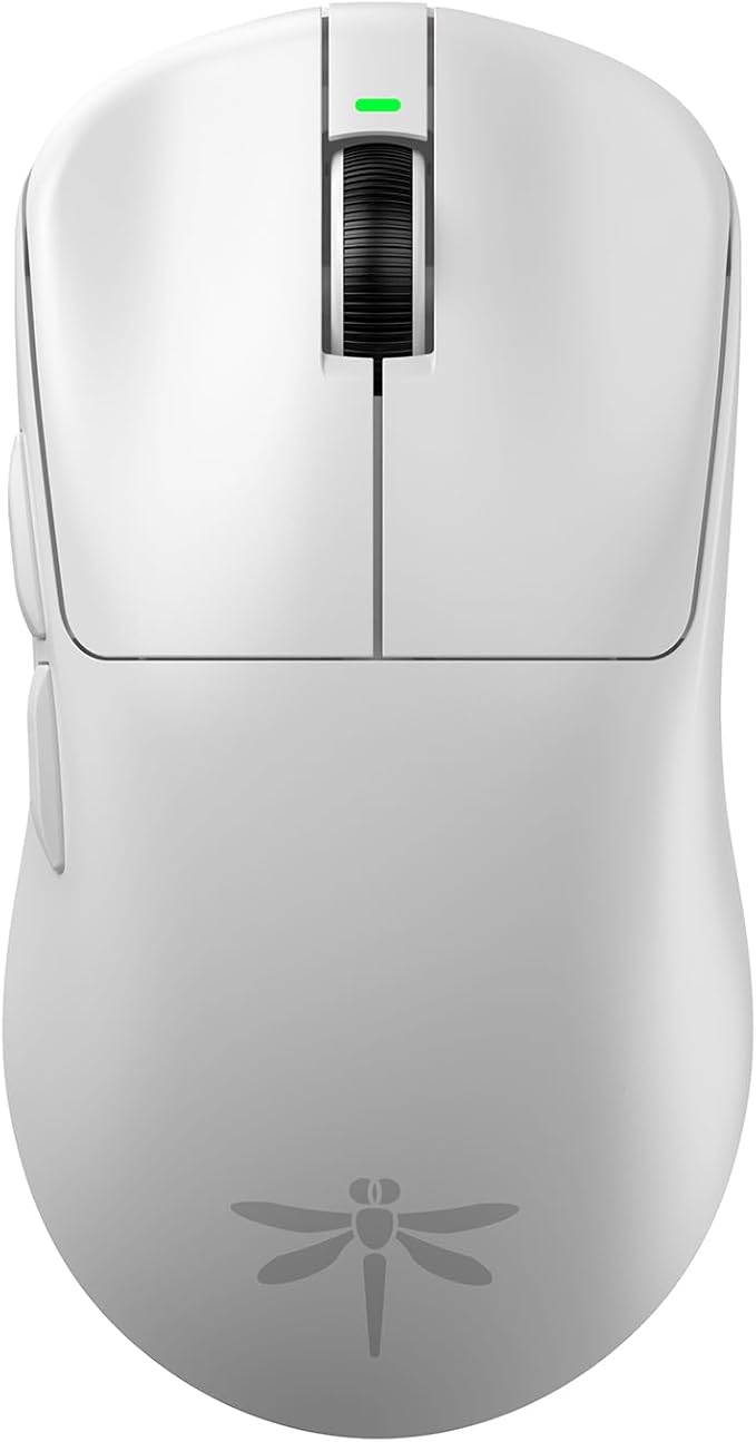VGN Dragonfly F1 Pro Wireless Gaming Mouse, 49g Ultra-Lightweight, PAW3395 26K DPI Sensor, 4KHz Polling Rate Supported, Professional Esports Speed, White