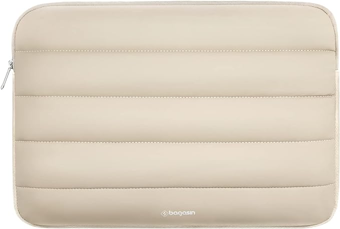 Bagasin Laptop Sleeve Bag, 13 13.3 Inch Laptop Sleeve Protective Sleeve for MacBook Air Pro M2/M1, MacBook Pro 14, iPad Pro 12.9, HP, Dell, Lenovo, Asus Notebook