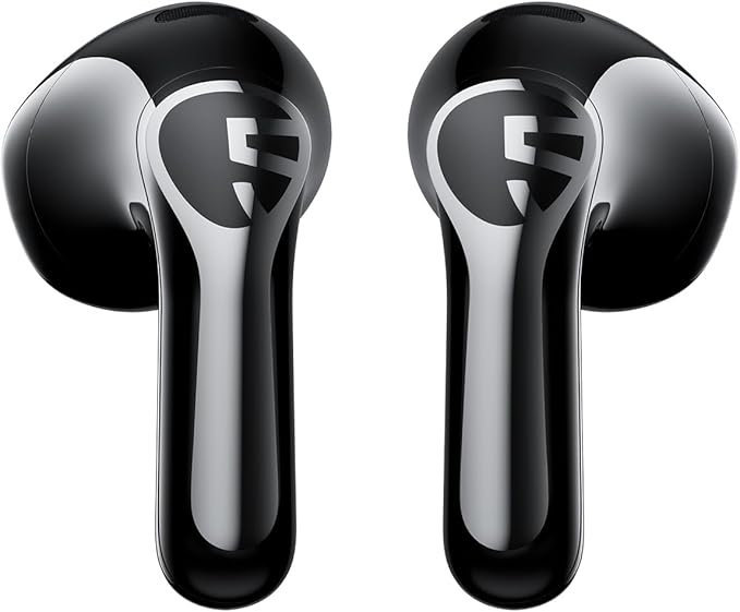SoundPEATS Air6 HS Wireless Earbuds, Bluetooth 6.0, LDAC Hi-Res Audio for HiFi Sound, 13mm Dynamic Driver, Total 45H, Quick Charging, IPX5 Resistant, Comfortable Fit, ENC Noise Canceling, Support App