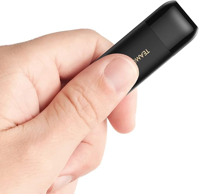 TEAMGROUP C175 128GB USB 3.2 Gen1 (USB 3.1/3.0) Read 100MB/s Flash Thumb Drive, Memory Stick Compatible with Computer/Laptop Matte Black TC1753128GB01