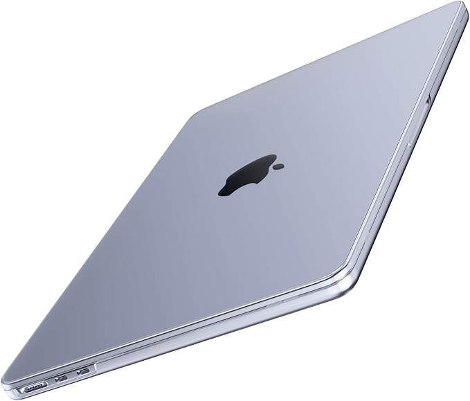 Soonjet Matte Case for MacBook Air 13/13.6-inch (M5/M4/M3/M2, 2022–2026 A3449 A3240 A3113 A2681), Lightweight | Scratch & Fingerprint Resistant | Closes Seamlessly | Ideal for Work, Travel & Study