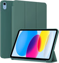 Case for iPad 11-inch 11th Generation 2025 (A16) / 10.9-inch 10th Generation 2022, Slim Lightweight Durable Protective Cover with Trifold Stand, Supports Auto Wake/Sleep, Green