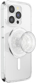 PopSockets Phone Grip for MagSafe, Magnetic Holder, Phone Stand, Clear - Doily Life