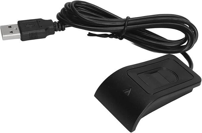 USB Fingerprint Reader Fingerprint for windows10/11, Hello Automatic Driver Installation with 5ft Extension Cable, Password Operation, Hold 10 Fingerprints