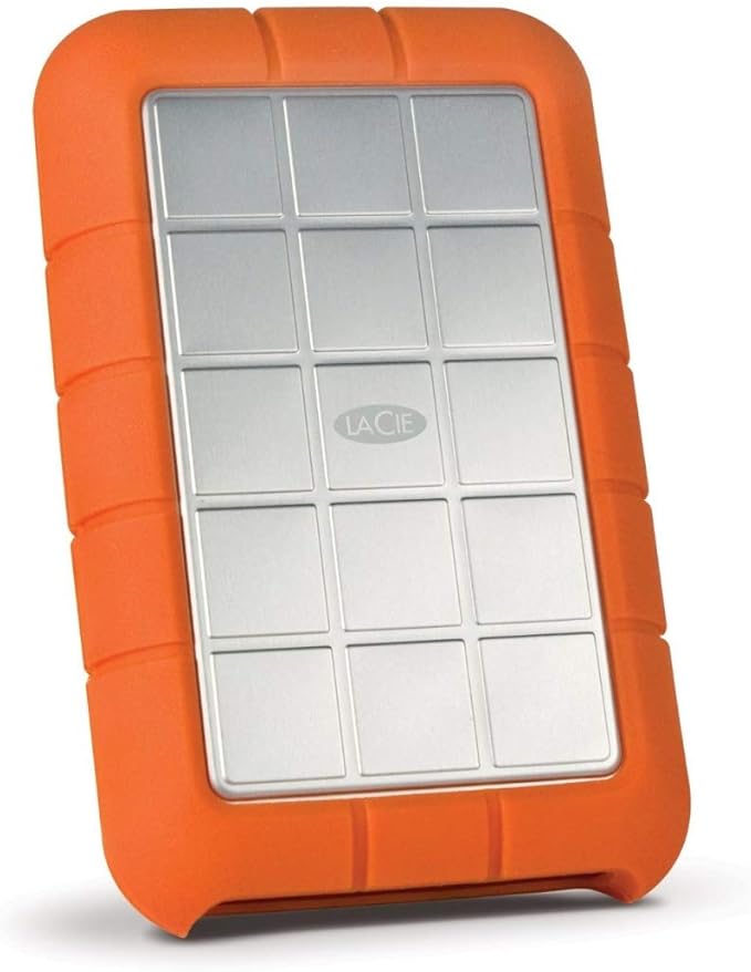 LaCie Rugged Triple 1TB External Hard Drive Portable HDD – USB 3.0 FireWire 800 compatible for Mac and PC Computer Desktop Workstation Laptop (STEU1000400)
