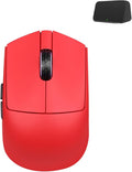 Darmoshark M5PRO Mini Wireless Gaming Mouse,Tri-Mode 8K/Bluetooth Mouse Up to 30000DPI,PAW3950 Optical Sensor Lightweight 38g,5 programmable Button,Computer Mouse for Laptop,PC,Mac-Red