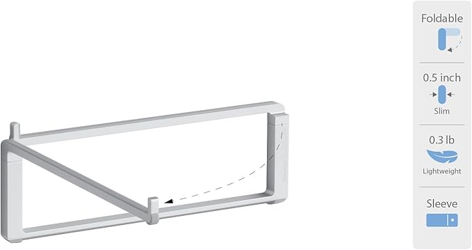 Rain Design mBar Pro Foldable Laptop Stand - Silver (10082)