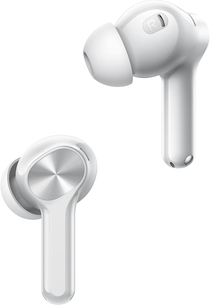 realme Buds T200 Lite Bluetooth in Ear Earbuds,4 Mic, AI ENC for Calls,48 Hours Total Playback with Fast Charging and Ultra Low Latency Gaming TWS, Google Fast Pair, with mic - (Gray)