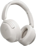QCY H3S Wireless Over-Ear Headphones, Hybrid Active Noise Cancelling Headphones, Hi-Res Wireless, 102H Playtime, Fast Charging, Comfort Fit, Dual Connection, Bluetooth 6.0(White)