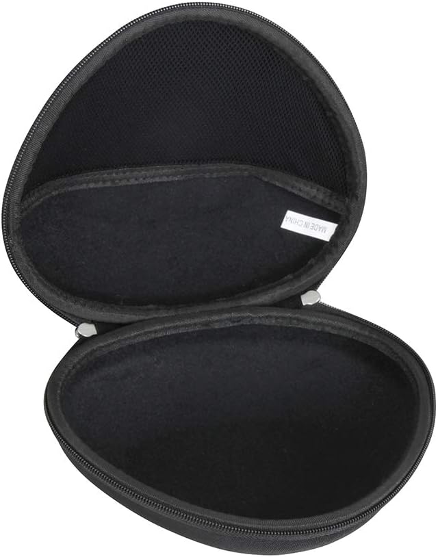 Hermitshell Hard Travel Case for BERIBES/TOZO HT3 / TOZO HT2 Hybrid Active Noise Cancelling Headphones (Black)