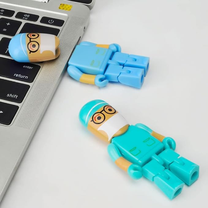 5 x 8GB Cute USB Flash Drive, Doctors Nurses Memory Stick Drive Pendrive Gift for Kids, Teacher, Friends