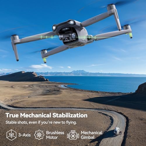 Ruko F11PRO 2 and 1 Spare Battery, Drone for Adults with Camera