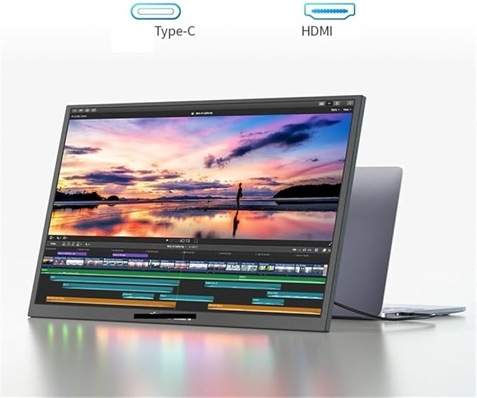 Portable Laptop Monitor Portable Monitor 18.4 Inch Extended Sub-Screen 4k Laptop Mobile Phone External Gaming Display