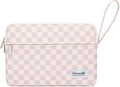 15.6-inch Notebook case, Waterproof and Shockproof Protective Computer case, can be Used to Cover Shopping cart Cases. The Notebook is Compatible with Lenovo, ASUS and HP (Neutral Checker)