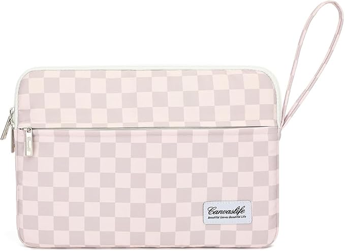 15.6-inch Notebook case, Waterproof and Shockproof Protective Computer case, can be Used to Cover Shopping cart Cases. The Notebook is Compatible with Lenovo, ASUS and HP (Neutral Checker)