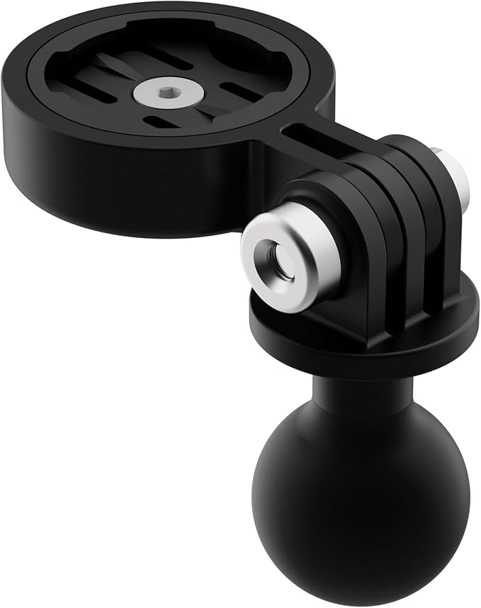 Beeline Moto II 1" Ball Mount Adapter | Durable & Flexible Motorbike Accessories for GPS, Sat Navs & Bike Cameras | Ideal for Motorcycle Navigation Touring & Cycling