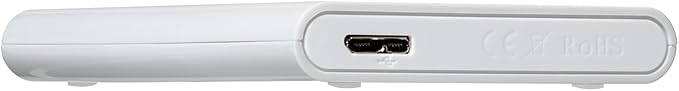 S3 2.5 inch USB 3.0 Mac Edition Portable External Hard Drive - White (1 TB)