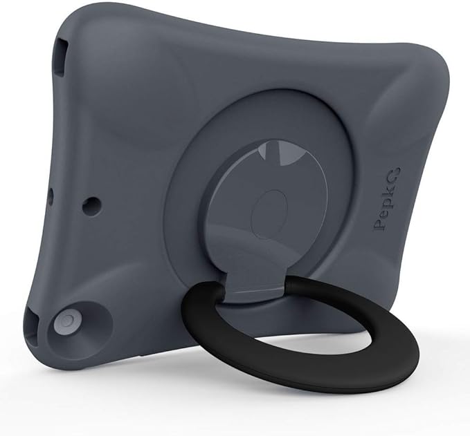 Kids EVA Case for iPad | Multi-Direction Stable Stand | Compatible with 10.5-Inch iPad Air 2019 (3rd Generation) (Grey+Black)