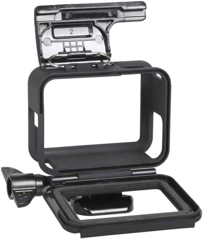 Action Camera Mount The Frame Hero Housing (hero7black/hero6 Black/hero5 Black/hero7 Silver/hero7 White/Hero(2018)) Microphone Case Compatible with Gopro Hero Case Mount mounting