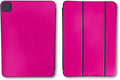 Skin Compatible with Apple Smart Folio for iPad Pro 11-inch (M4/M5) 2025 - Solid Hot Pink - Premium 3M Vinyl Protective Wrap Decal Cover | Crafted in The USA by MightySkins