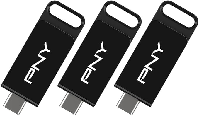 128GB Elite Type-C USB 3.2 Flash Drive – Up to 120MB/s Read, Up to 10x Faster Write Than USB 2.0, Reliable Design, Durable & Portable for Everyday Store & Share, Type-C Connector, 3-Pack