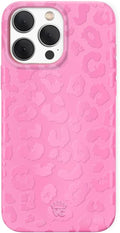 VELVET CAVIAR Case for iPhone 15 Pro Max | Compatible with MagSafe | 10ft Drop Tested | Protective Designer Cases| Hot Pink Leopard