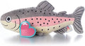 My Baby’s Heartbeat Bear, 20 Second Re-Recordable Digital Voice Recorder Plush Keepsake for Baby’s Heartbeat Memory, Pregnancy Keepsake (Not a Medical Device), Rainbow Trout