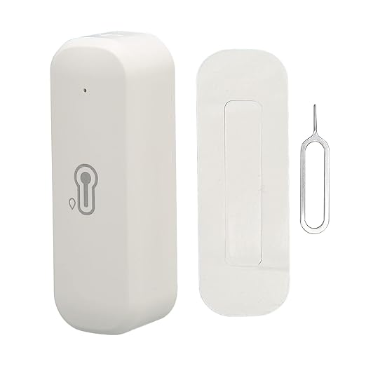 Hygrometer Thermometer Sensor, Indoor Outdoor Temperature Humidity Monitor with App Notification and Alert, Compatible with Assistant