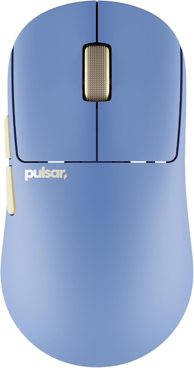 Pulsar Gaming Gears X2N Crazylight Wireless Gaming Mouse, Ultra Lightweight 1.34 oz (38g), Optical Switch, 32000 DPI, 750 IPS, XS-1 Sensor, 8k Compatible (Mini, Wildscape Ocean)