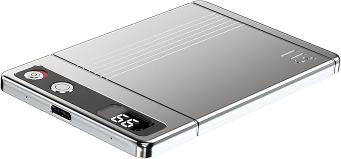 Ai Voice Recorder with Transcribe & Summarize, Note Voice Recorder Support 118 Languages, 64GB, Audio Recorder with App Control, Slim Ai Note Taking Device for Lectures, Meetings, Calls