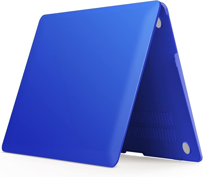 IBENZER Compatible with MacBook Air 11 Inch Case Model A1370 A1465, Soft Touch Plastic Hard Shell Case Bundle with Keyboard Cover for Mac Air 11, Royal Blue, A11RBL+1 A