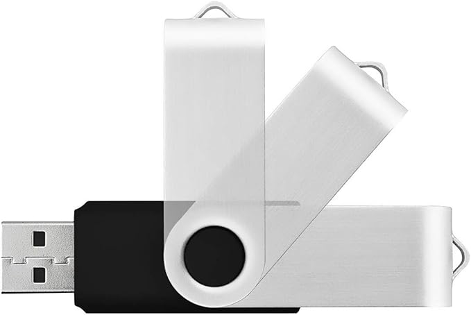 Aiibe 8GB USB Flash Drive Memory Stick 8GB Thumb Drive Black