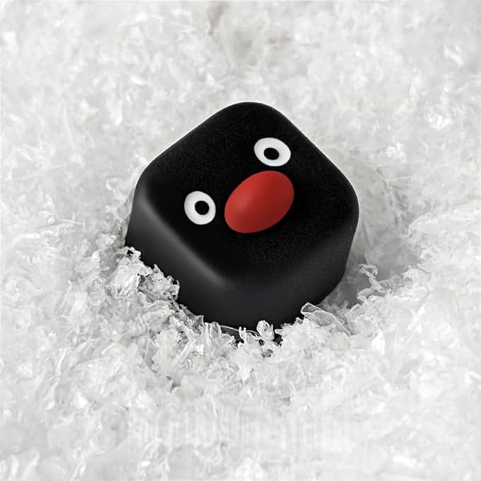 Penguin Keycap, Handmade Artisan Resin Replacement ESC Key for Custom Cherry MX Gaming Mechanical Keyboard