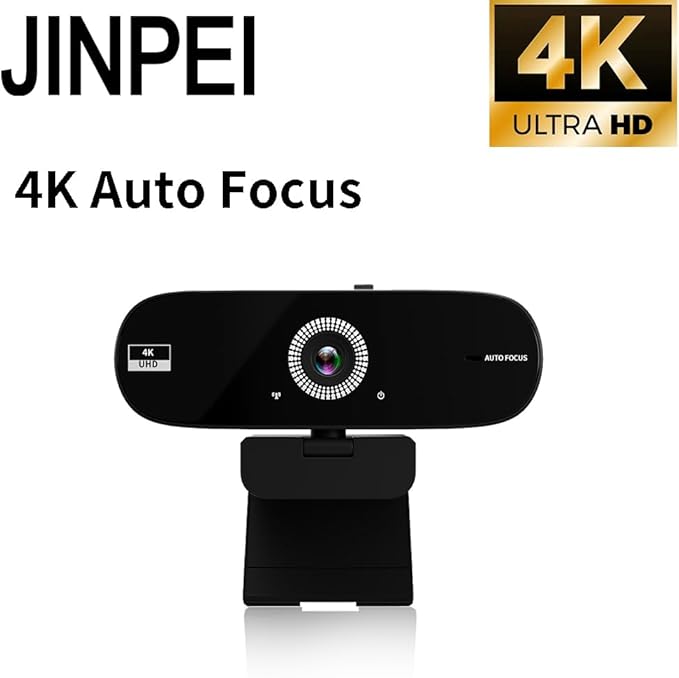 Autofocus Webcam with Privacy Cover (4K)