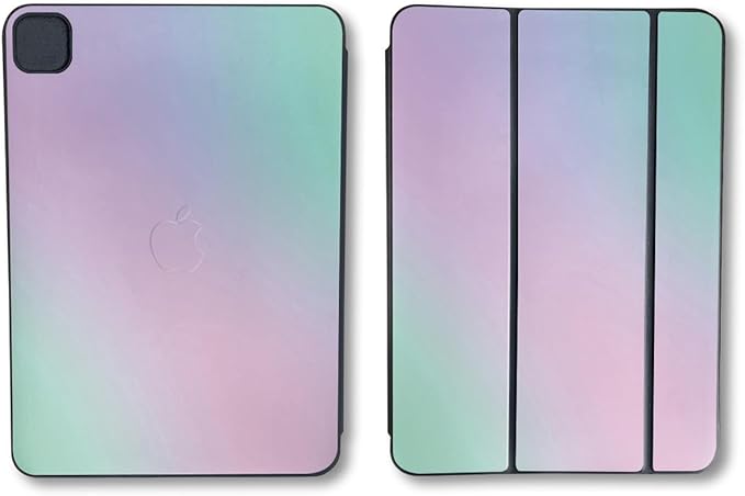 Skin Compatible with Apple Smart Folio for iPad Pro 11-inch (M4/M5) 2025 - Cotton Candy - Premium 3M Vinyl Protective Wrap Decal Cover | Crafted in The USA by MightySkins