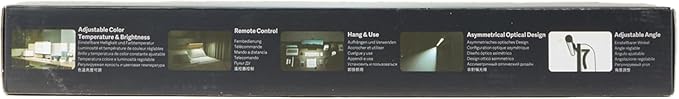 Xiaomi Mi Computer Monitor Light Bar - Easy Installation, Extra Computer Lighting w/o Taking Desktop Space, w/Wireless Remote Control Adjusting Lights Easily