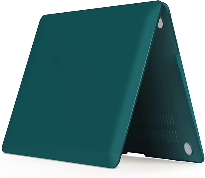 IBENZER Compatible with MacBook Air 11 Inch Case Model A1370 A1465, Soft Touch Plastic Hard Shell Case Bundle with Keyboard Cover for Mac Air 11, Quetzal Green, A11QUGN+1